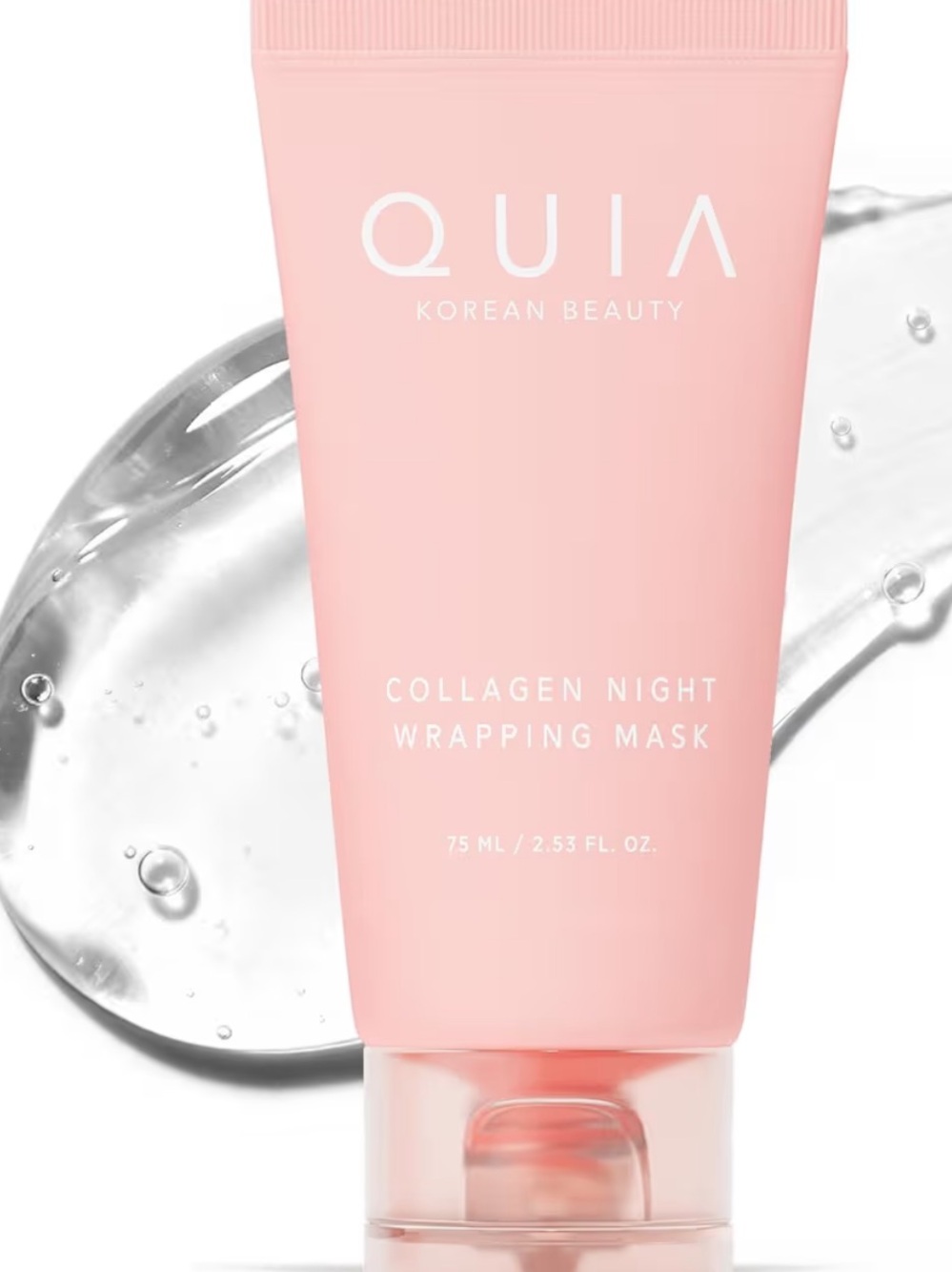 QUIA Collagen Night Wrapping Mask 75ML NEW Korean Skincare Overnight Mask NWT